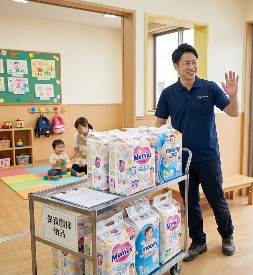 おむつ・消耗品配送